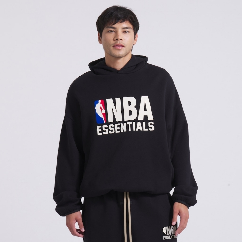 Essentials Fear Of God NBA Hoodie BLK XL - Picture 9 of 9
